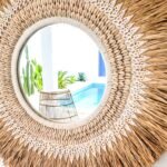 SORENO RAFFIA SHELLS MIRROR - Image 8
