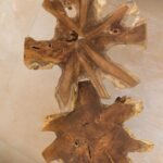 TEAK LIVE EDGE TABLE - Image 5