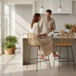 MARTA RATTAN BAR CHAIR - Image 9