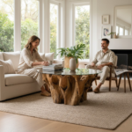 GEDE TEAK ROOT COFFEE TABLE - Image 10