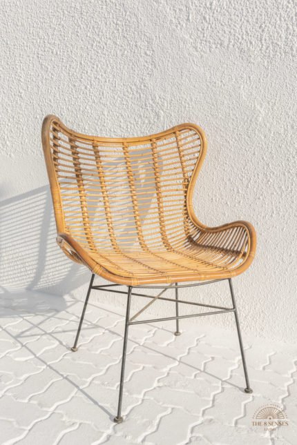 Natural egg store chair