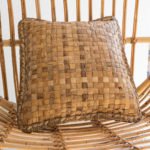 BANANA LEAF NATURAL RAW PILLOW