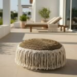 SICILY POUF WITH MACRAME - Image 4