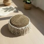 SICILY POUF WITH MACRAME - Image 6