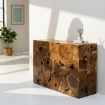 INDAH TEAK SLICE CONSOLE - Image 6