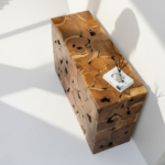 INDAH TEAK SLICE CONSOLE - Image 5