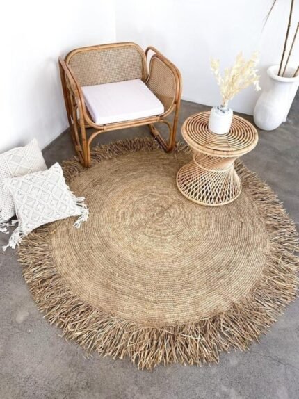 RAFFIA NATURAL RUG