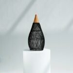 ARTISANAL WATER-DROP PENDANT LIGHT| BLACK - Image 4