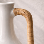 OLIE VASE| RATTAN HANDLES - Image 4