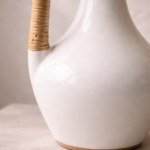OLIE VASE| RATTAN HANDLES - Image 5