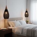 ARTISANAL WATER-DROP PENDANT LIGHT| BLACK - Image 4