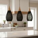 ARTISANAL WATER-DROP PENDANT LIGHT| BLACK - Image 6