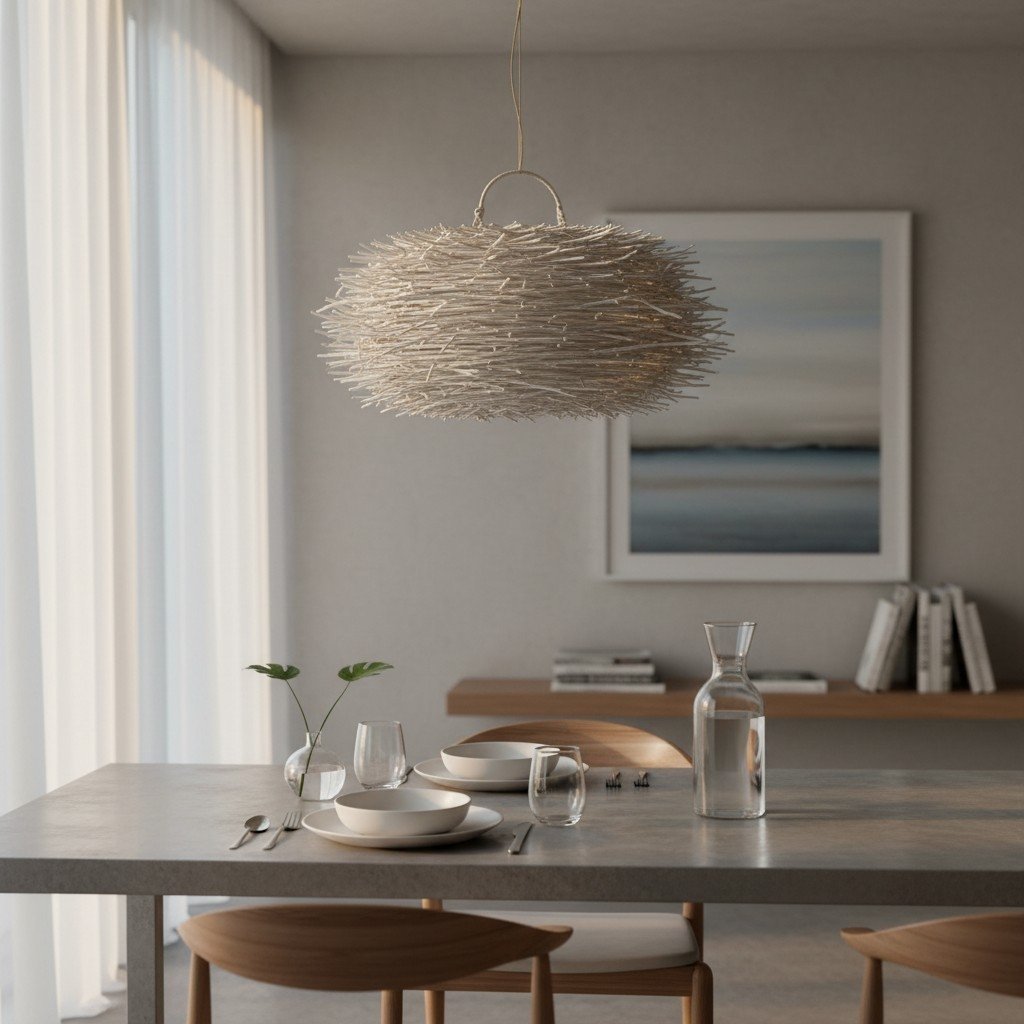 2025/10/1001183463.jpg WICKER NEST PENDANT | WHITE - Image 1