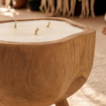 TEAK CANDLE TRIPOD - Image 5