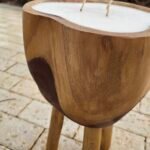 TEAK CANDLE TRIPOD - Image 9