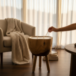 TEAK CANDLE TRIPOD - Image 8