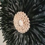 BLACK JUJU FEATHER WALL DECOR - Image 5