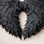 FEATHER ANGEL WINGS| BLACK - Image 3