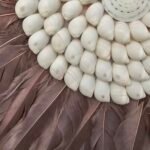 DUSTY PINK XL JUJU| WHITE SHELLS - Image 5