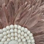 DUSTY PINK XL JUJU| WHITE SHELLS - Image 3