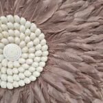 DUSTY PINK XL JUJU| WHITE SHELLS - Image 2