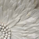 WHITE JUJU FEATHER WALL DECOR - Image 6