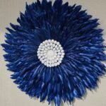 BLUE JUJU FEATHER WALL DECOR - Image 10