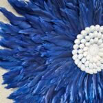 BLUE JUJU FEATHER WALL DECOR - Image 9