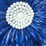 BLUE JUJU FEATHER WALL DECOR - Image 3