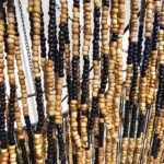 WOOD BEADED CHANDELIER - Image 7