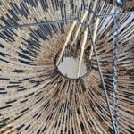 WOOD BEADED CHANDELIER - Image 6