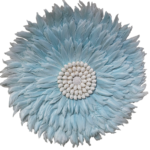 AQUA BLUE JUJU WALL DECOR