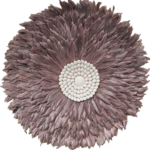 DUSTY PINK XL JUJU| WHITE SHELLS