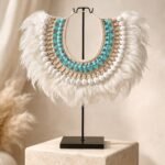TRIBAL NECKLACE ON STAND