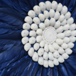 BLUE JUJU FEATHER WALL DECOR - Image 7