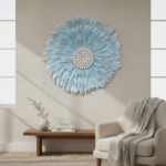 AQUA BLUE JUJU WALL DECOR - Image 2